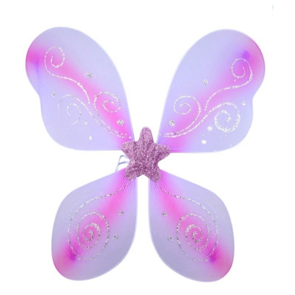 14"x 17" Fairy Wings ~ Purple ~ Dress Up Costume ~ Halloween or Play